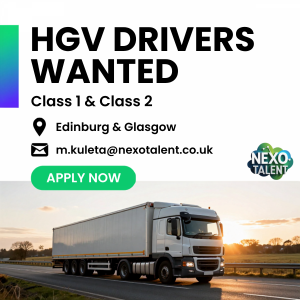Poszukiwani Kierowcy HGV Klasy 2